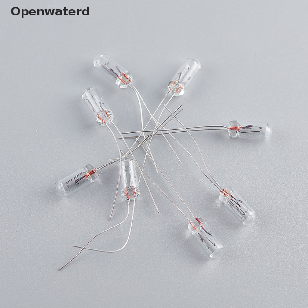 Set 10 bóng đèn dây tóc mini 3/4/5mm 3/6/12/24v