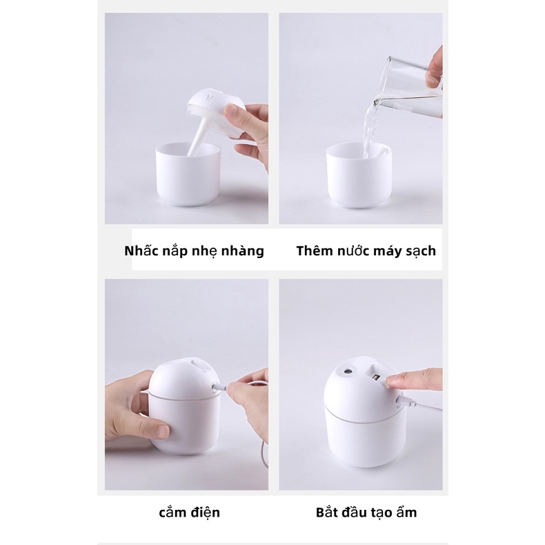 KAIMEIDI Máy phun sương điều ẩm mini tiện lợi