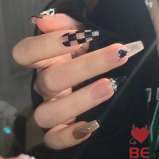 YADORNOS 24 Móng tay giả đầu nhọn độc đáo dùng cho làm đẹp