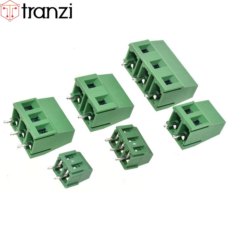Cầu đấu 2.54mm 3.5mm 3.81mm 5.0mm 5.08mm 7.5mm KF128 2P 3P 4P 5P 6P 7P 8P 9P 10P 12P