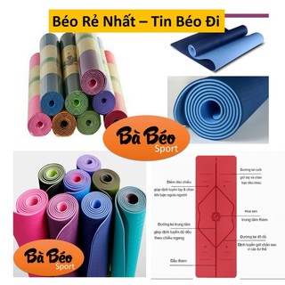 Thảm Tập Thể Dục (thảm tập yoga,thảm tập gym tại nhà, Thảm tập thể dục tại nhà,Thảm tập Yoga Định Tuyến, Thảm Yoga Mat)