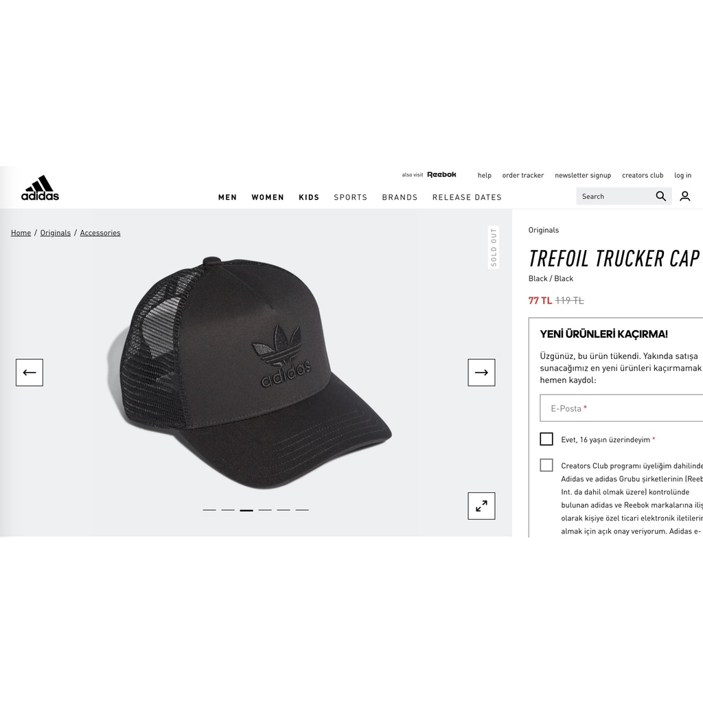 (Hàng chuẩn auth) Adidas trucker tref cap in black/ Mũ adidas lưới - Mũ lưỡi trai lưới- Nón kết thời trang nam, nữ