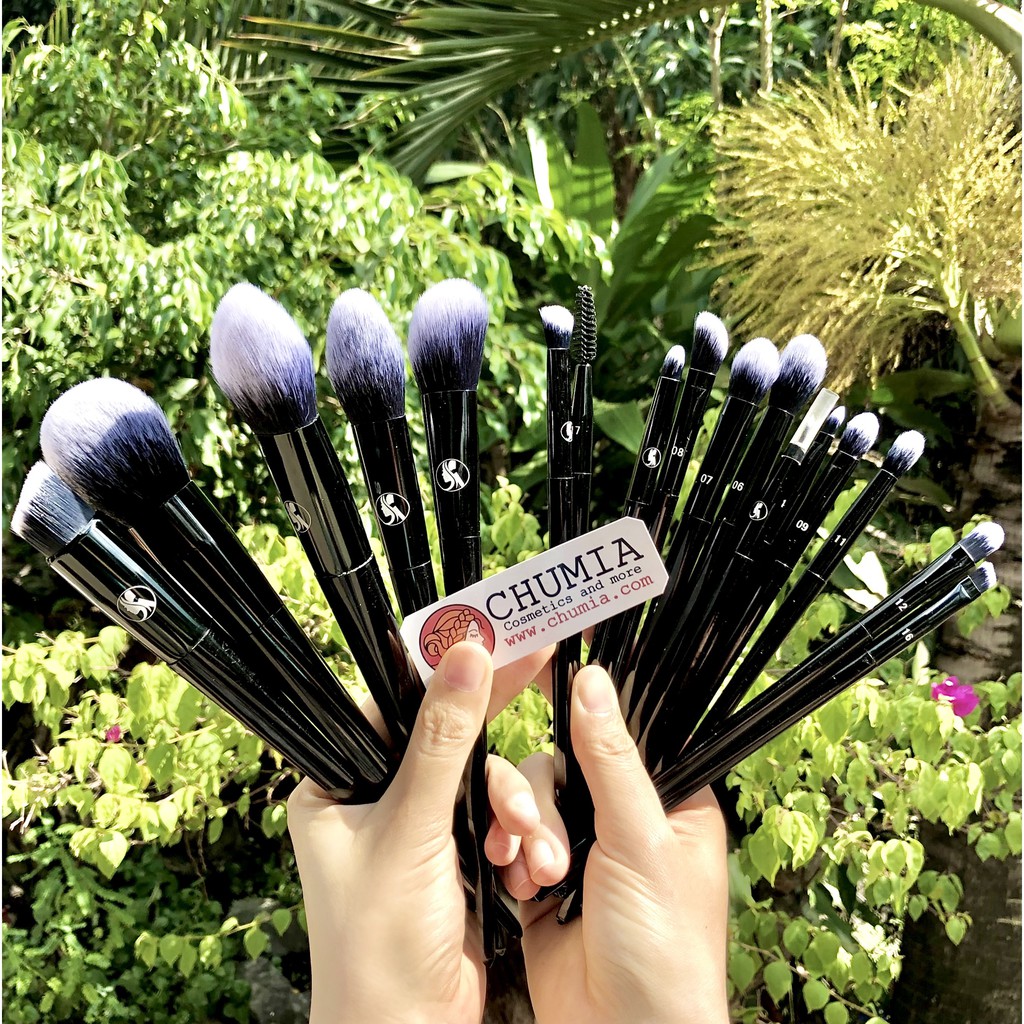 Bộ cọ trang điểm BEALY 17 CÂY KHÔNG TÚI cọ makeup chuyên nghiệp cá nhân cao cấp lông mềm trang điểm chính hãng CO chumia