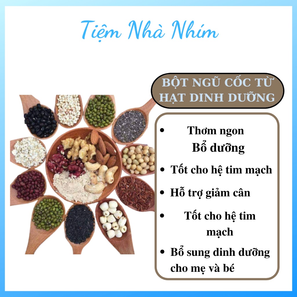 Bột Ngũ Cốc Lợi Sữa, Giảm Và Tăng Cân Hiệu Quả