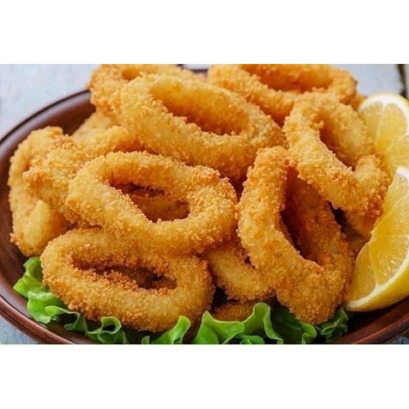 Mực vòng cắt sẵn loại ngon gói 1kg