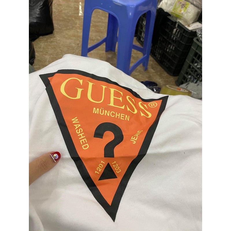 Áo phông xuất han guess