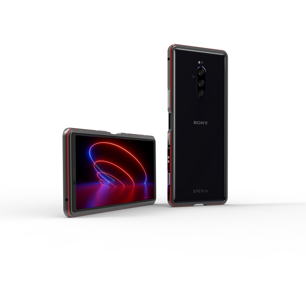 Ốp Điện Thoại Viền Kim Loại Mặt Lưng Mềm Cho SONY XPERIA 1 II / XPERIA 10 II / XPERIA 1 / XZ3 / XZ4