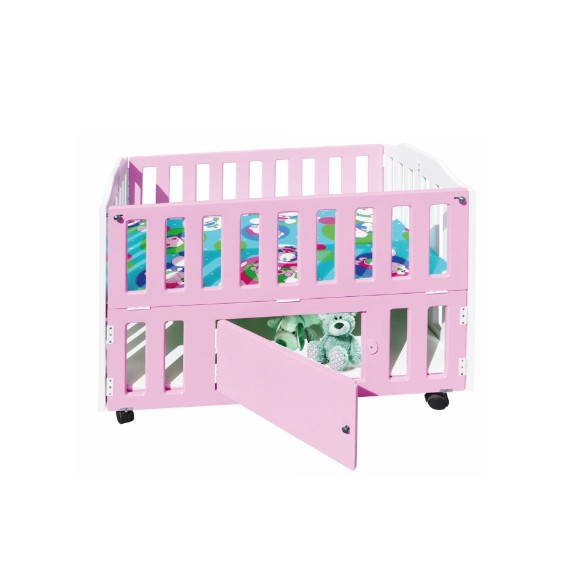 Cũi Le Lumber Folding Crib BC11