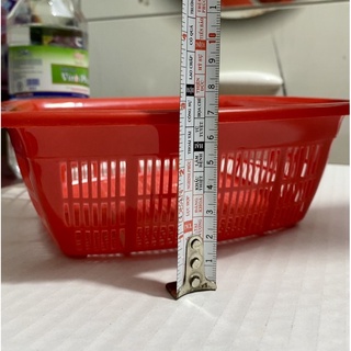 🔥Set 10 Rổ Vuông, CỞ LỚN (Rộng 21cm, cao 7cm)