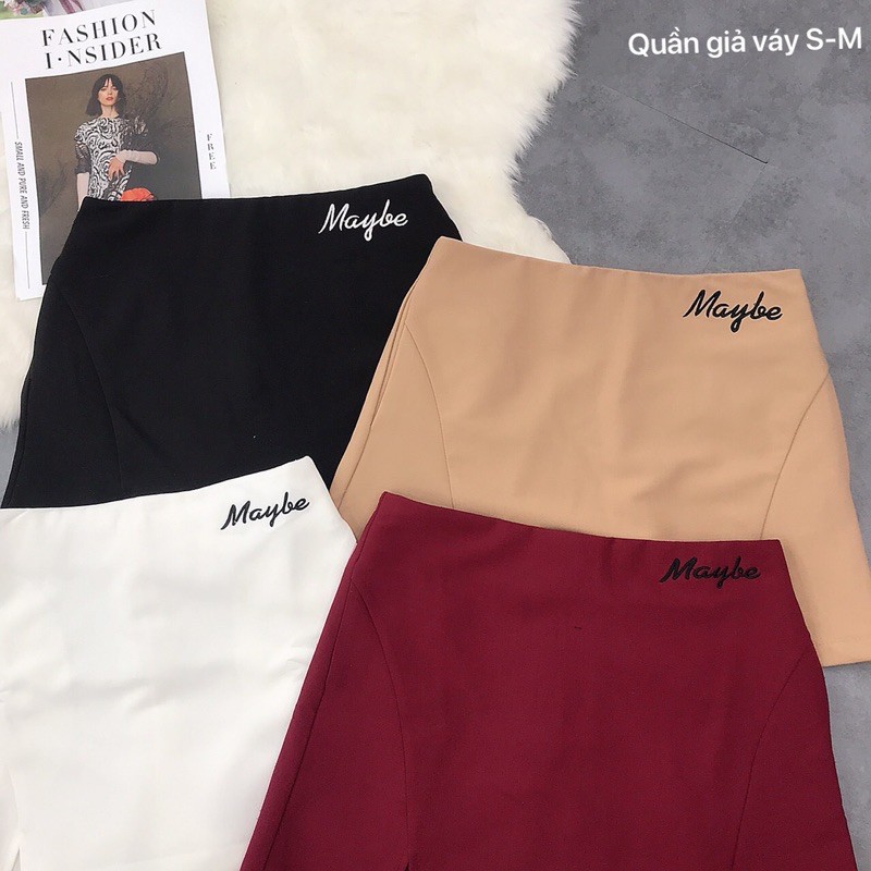 🌹Quần váy xẻ đùi bảng màu mới (kg tap G) | BigBuy360 - bigbuy360.vn