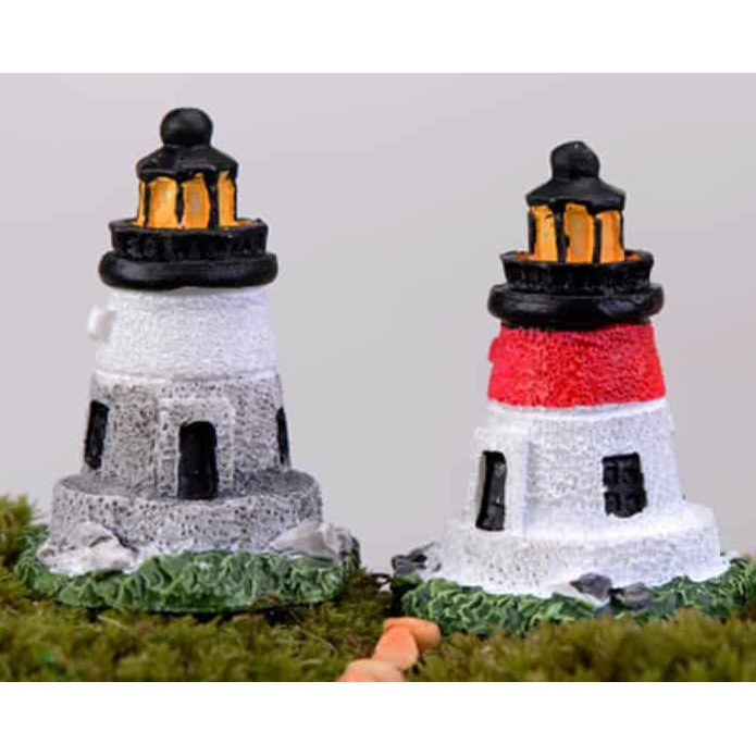 Phụ kiện tiểu cảnh Hải đăng - terrarium