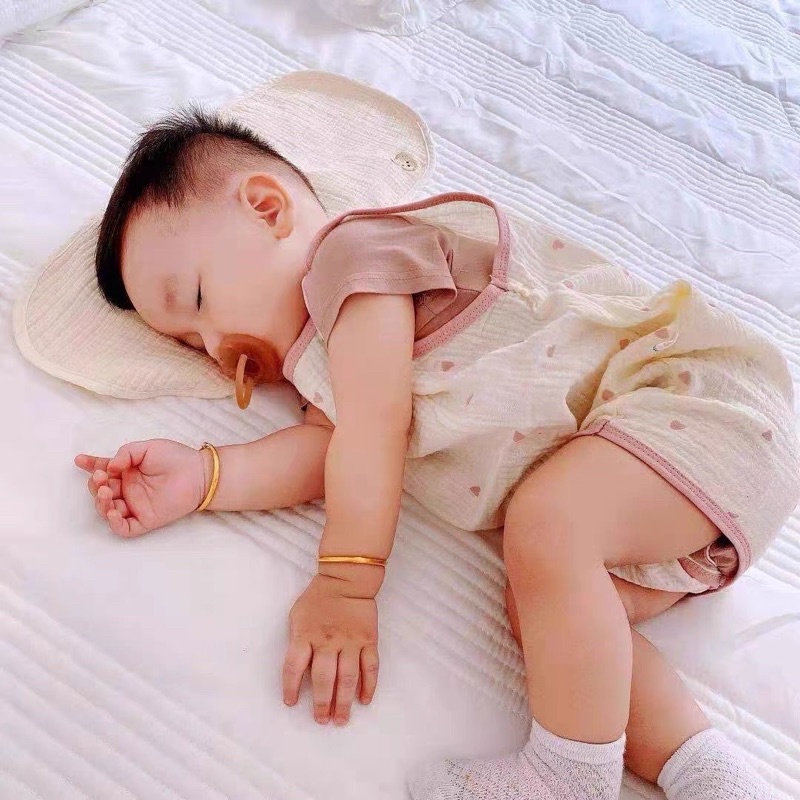 Túi ngủ xô muslin cho bé