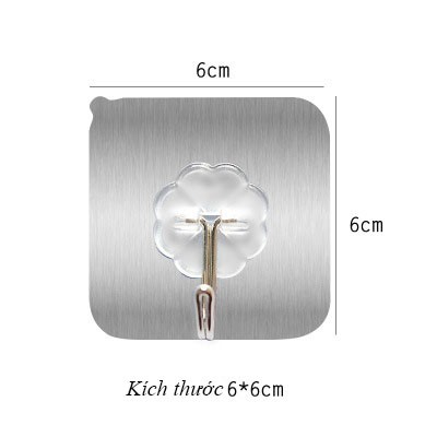 Móc Dán Tường Siêu Dính Chịu Lực Treo Đồ, Quần Áo - Móc Treo Nhà Tắm Nhà Bếp