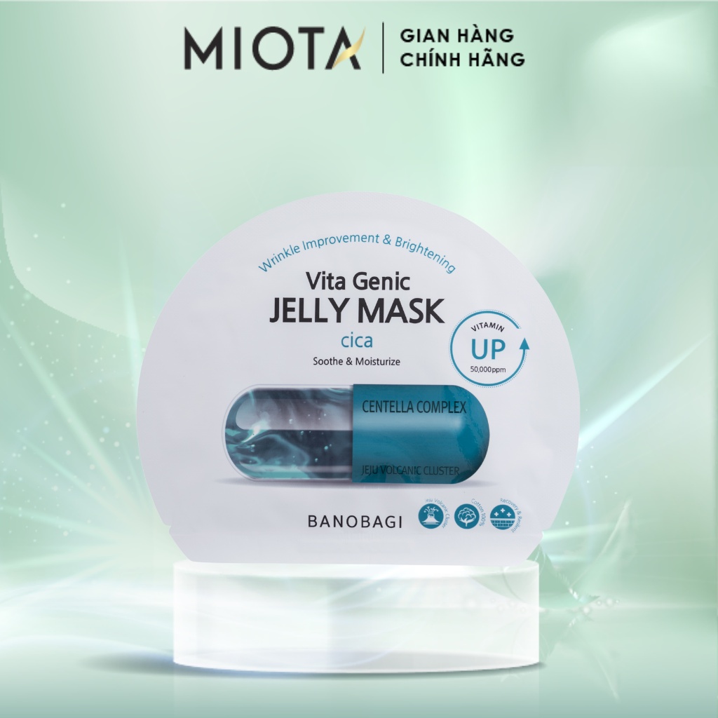 Mặt nạ dưỡng da Vita Genic Jelly Mask BANOBAGI 30ml (10 miếng)