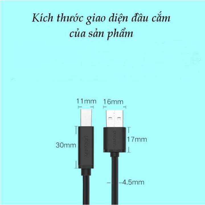 Cáp máy in USB 2.0 UGREEN US104 10845