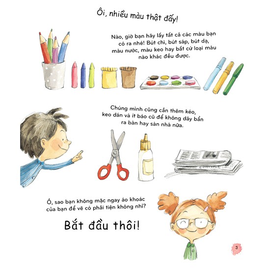 Sách - Bay Trong Tưởng Tượng - Cuốn Sách Siêu “Ngầu” Cho Bé Thoả Sức Sáng Tạo