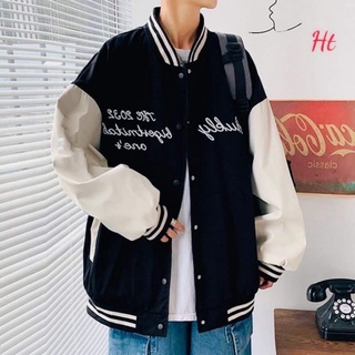Áo khoác bomber phối hiukly HT12