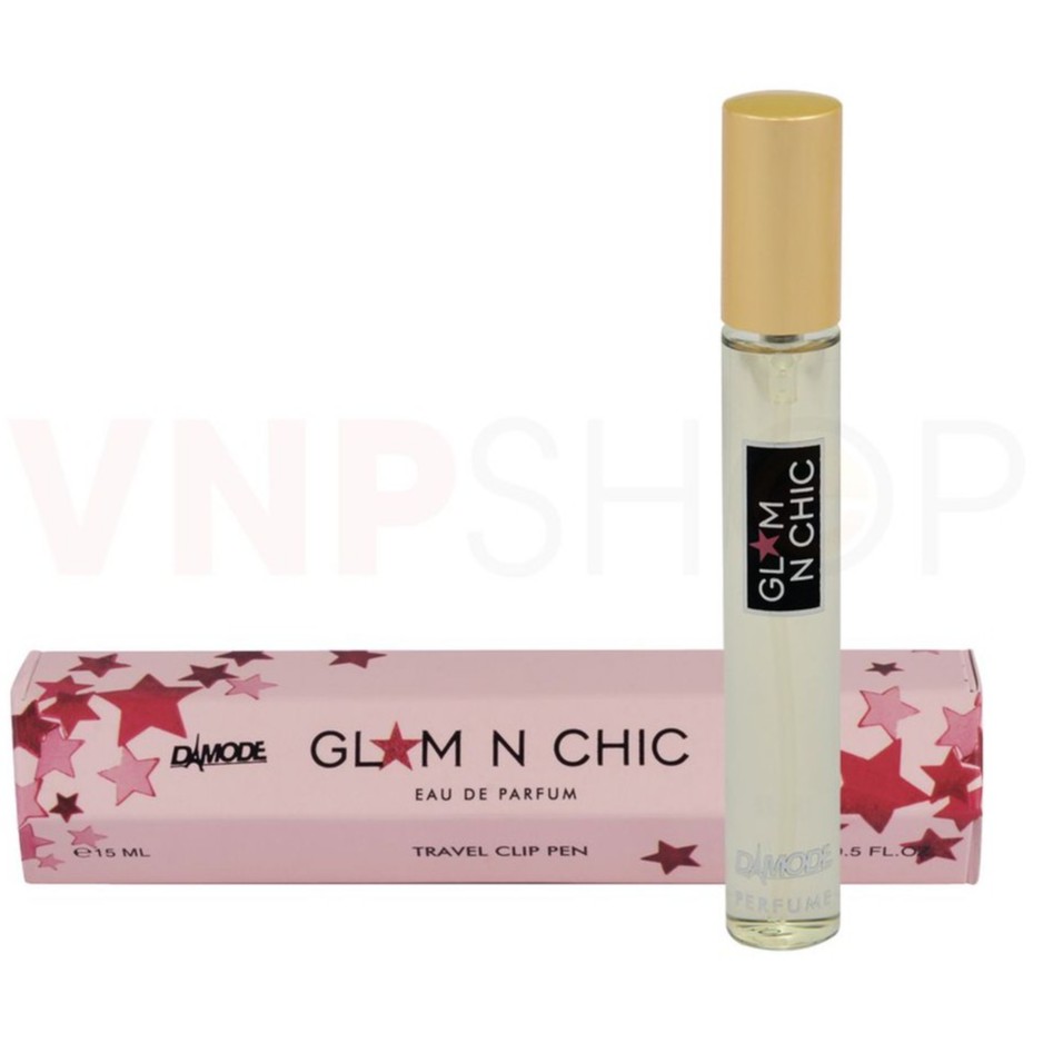 Nước Hoa Nữ Cao cấp DAMODE GLAM N CHIC 15ML ( Phiên Bản Du Lịch )