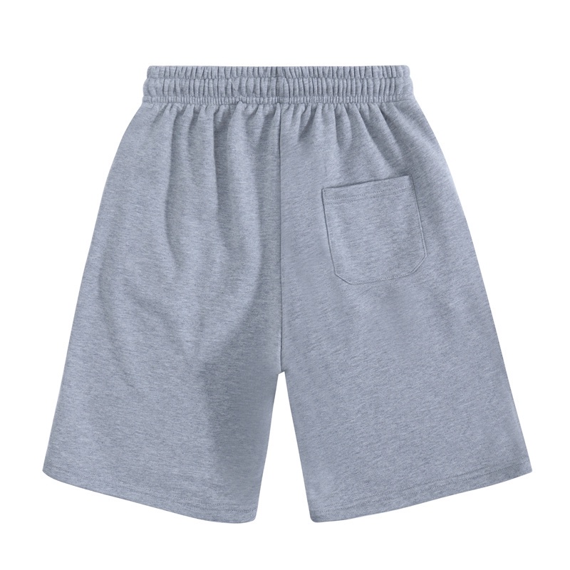 Quần short cotton lưng thun in họa tiết cổ điển dành cho nam và nữ