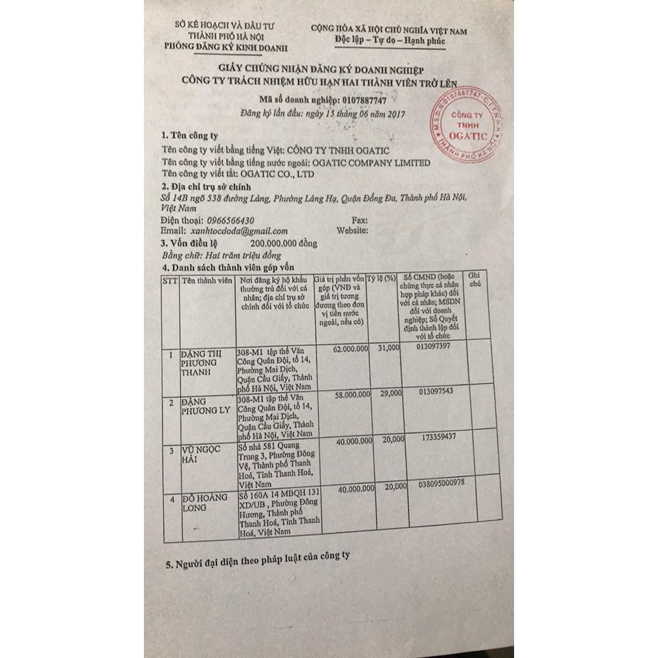 Bột lá nhuộm tóc Ogatic 50gr màu đen, nâu, xanh đen, nâu đỏ, an toàn không hóa chất | BigBuy360 - bigbuy360.vn