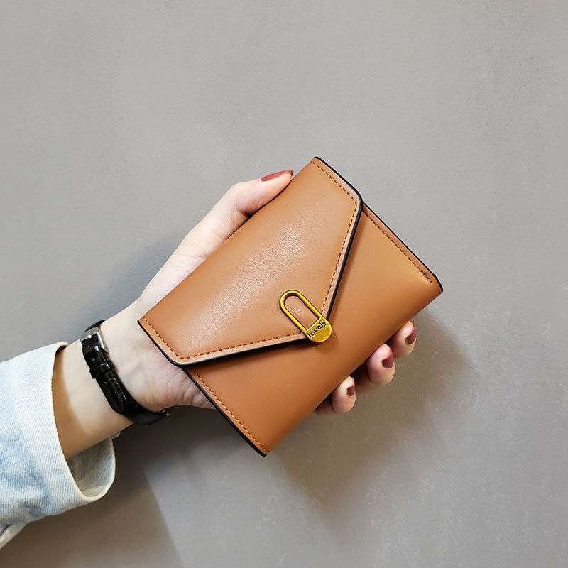 Ví Nữ Cầm Tay mini Lovely nhiều ngăn PU nhỏ gọn bỏ túi da thời trang cao cấp YUKAGO 22529417523