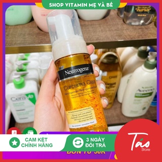Sữa rửa mặt tạo bọt Neutrogena Nghệ Curcuma Clear 150ml
