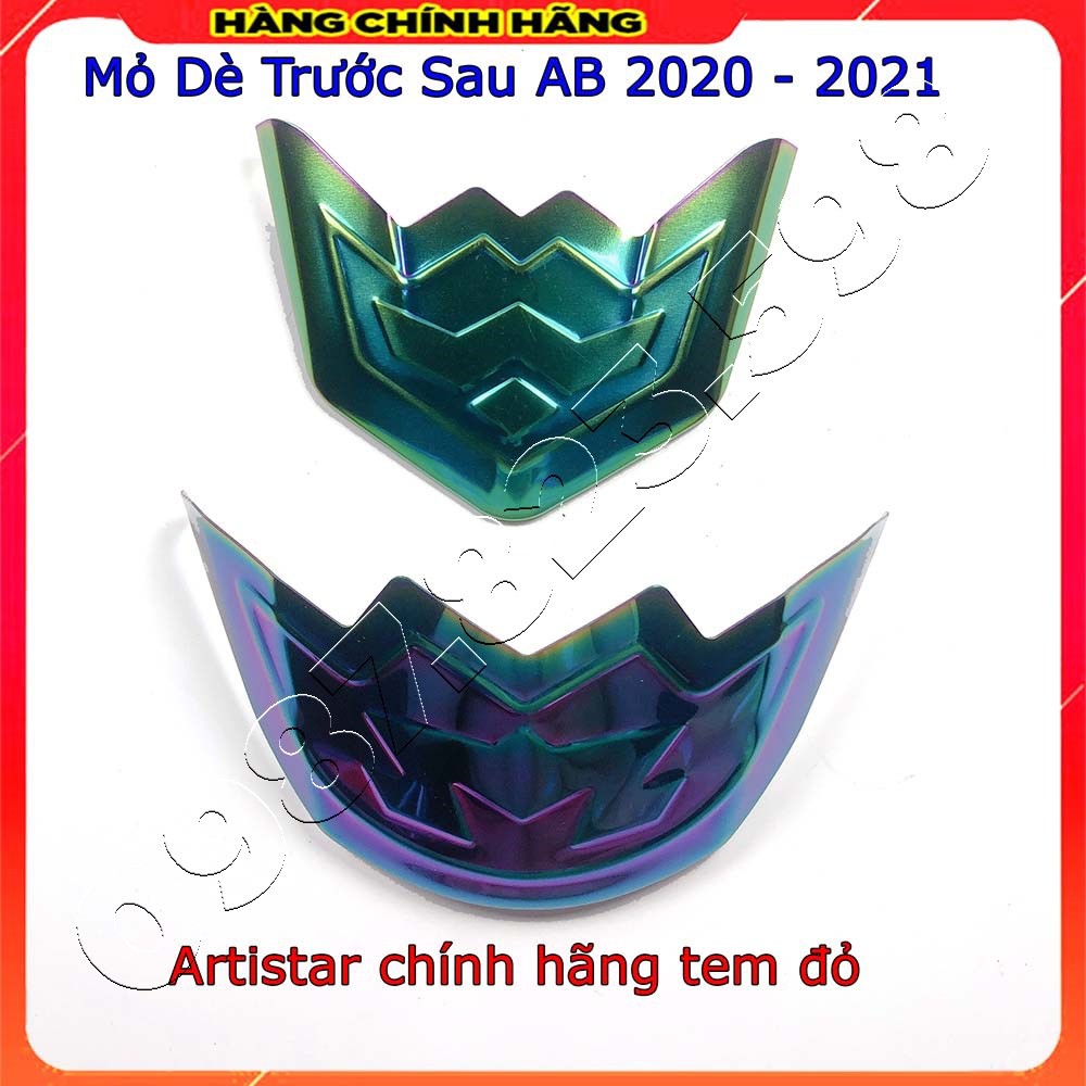 Ốp Mũi Dè Trước Sau Xe AB (Airblade) 2020 - 2021-22 - Titan 7 Màu - Chính Hãng Artistar