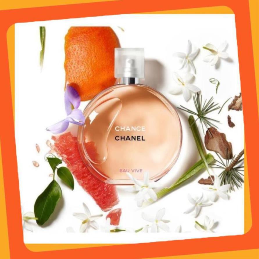 [𝐅𝐞𝐦𝐦𝐢𝐞💝] Nước hoa dùng thử chính hãng Chance Chanel Eau Vive Test 5ml/10ml/20ml 🍓HOT🍓