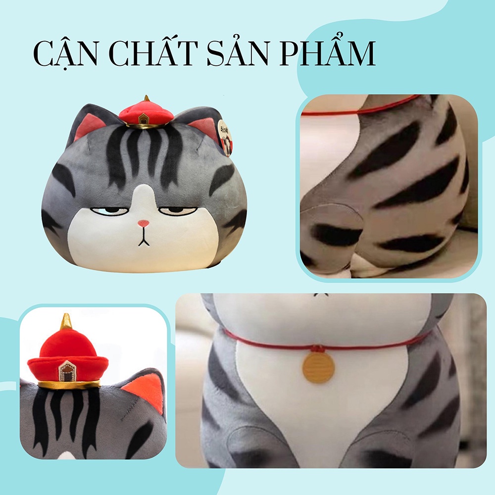 Gấu bông Mèo Hoàng Thượng Cute, Gấu bông Mèo cao cấp Nhiều kích thước