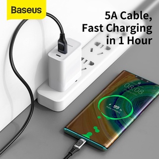 Dây Cáp Sạc Nhanh Baseus USB Type C 5A Cho Điện Thoại Android