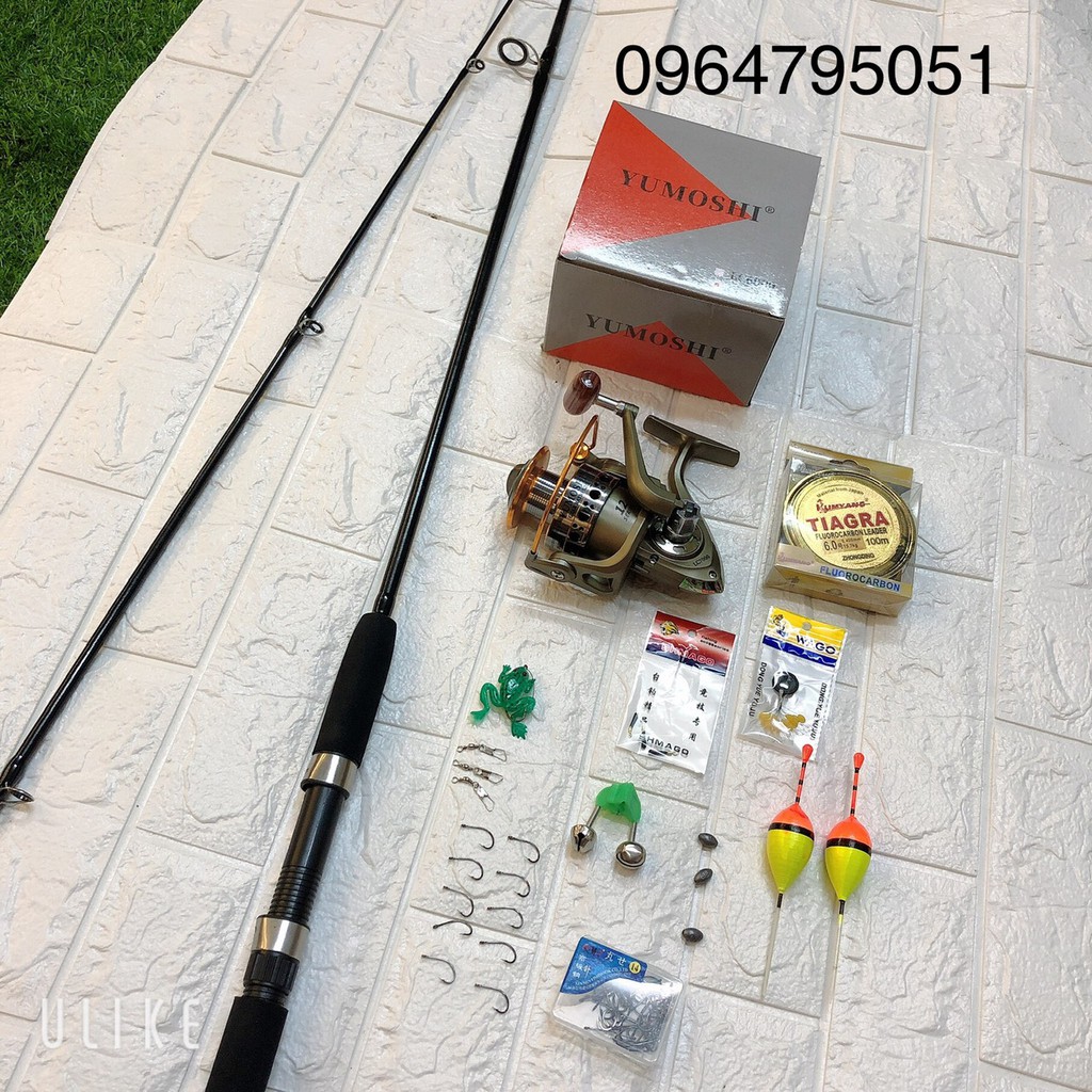 combo cần câu 2 khúc shimano