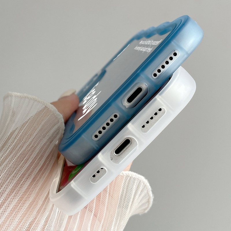 Suntaiho Ốp lưng Ốp Điện Thoại TPU Mềm Trong Suốt In Hình Mặt Cười Cho iPhone 11 11 12 13 pro Max XS X XR XS Max 7 8 Plus