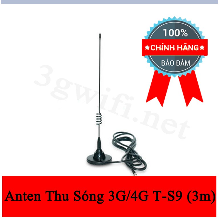 Anten thu sóng 3g ts-9 cho thiết bị phát wifi Huawei, ZTE, netgear - Ăng ten cho cục phát wifi 4g ts9 | BigBuy360 - bigbuy360.vn