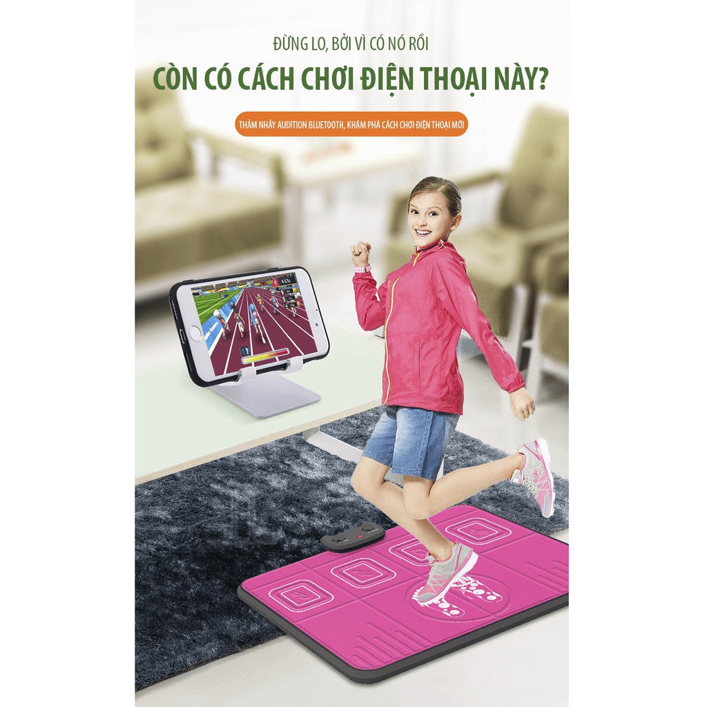 Thảm Nhảy Audition Bluetooth cho điện thoại và máy tính bảng