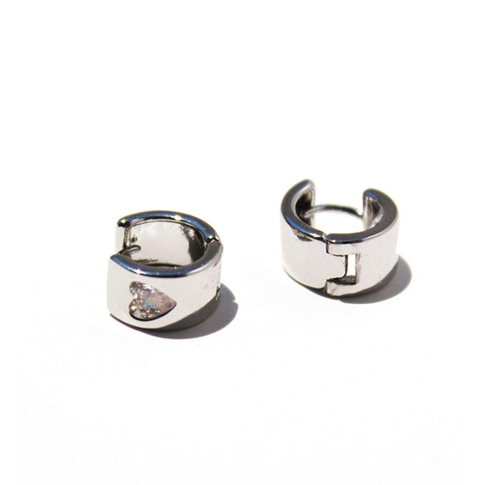 Bông Tai Tròn Phong Cách Hip Hop Thời Trang Cho Nam Và Nữ