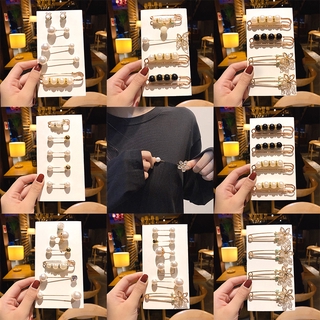 Ghim cài áo phối hạt lấp lánh phong cách Hàn Quốc thanh lịch