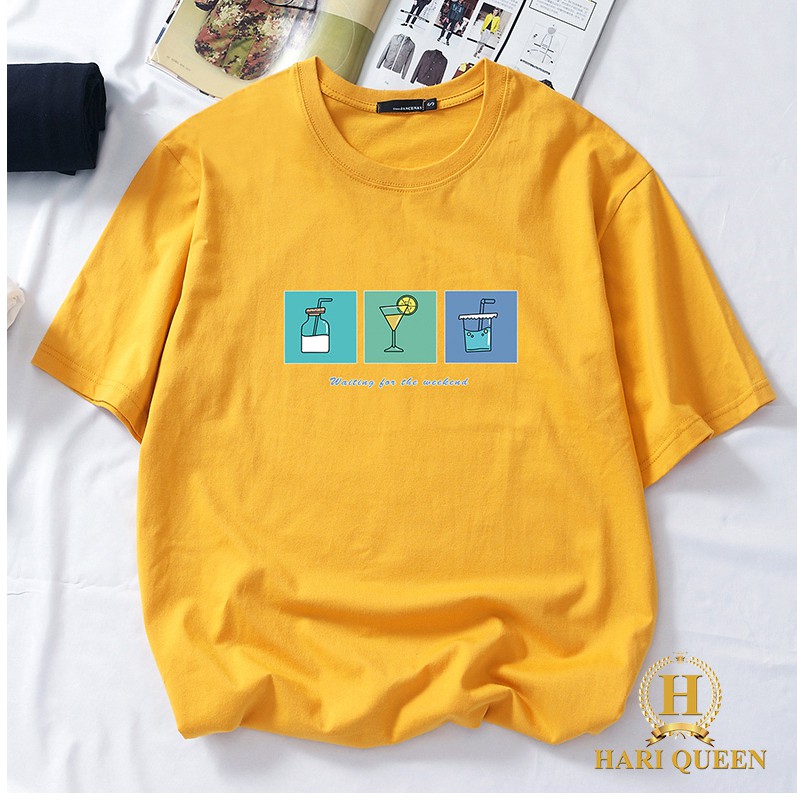Áo phông 3 ly nước ô vuông HARI0420