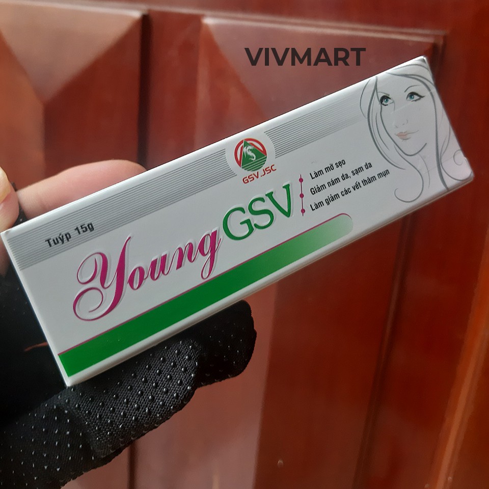 [GIÁ SỈ] Gel làm mờ sẹo, giảm thâm mụn YOUNG GSV 15g