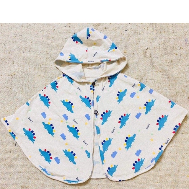 Áo choàng trẻ em cánh dơi chống Nắng Gió [Hàng cao cấp] - Đủ size 0-6 tuổi | Vải cotton xuất dư thoáng mát thấm mồ hôi