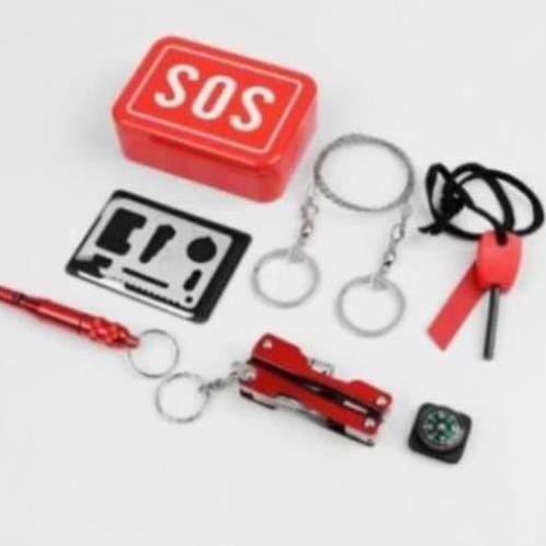 Bộ Dụng Cụ Sinh Tồn Sos 6 Món