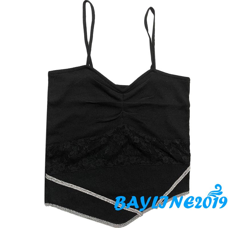 Áo Lửng Hai Dây Hở Lưng Phong Cách Mùa Hè Quyến Rũ Dành Cho Nữ