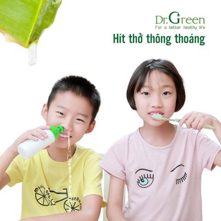 Bình rửa mũi Dr Green (Bình 240ml + 10 gói muối)