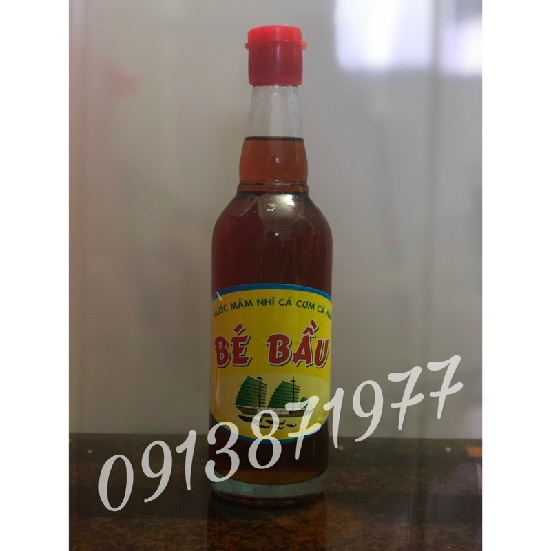 Nước mắm Bé Bầu, loại đặc biệt, chai 500ml độ đạm >35