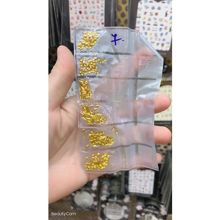 Charm kim loại rẻ bèo 1 set 6 kiểu
