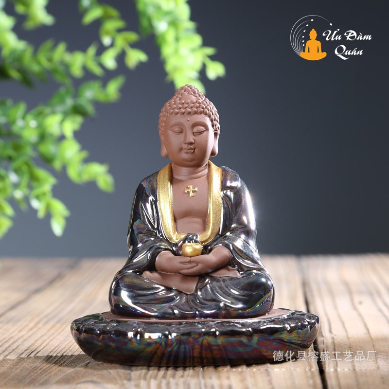 [THANH LÝ] Tượng Phật Như Lai Men 7 Màu Mã 02