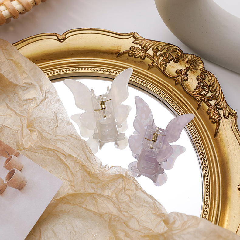 Kẹp tóc phối phụ kiện hình bướm xinh xắn cho nữ （Hairclips）