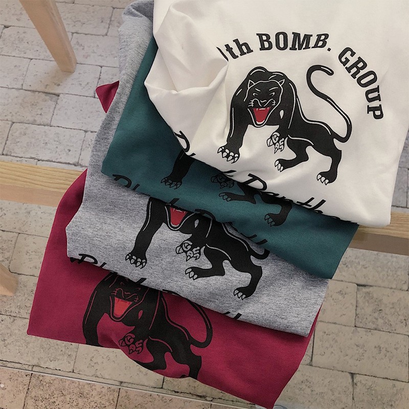 Áo thun form rộng in họa tiết chất cotton thoáng mát Xonxen shop free size mã 502128