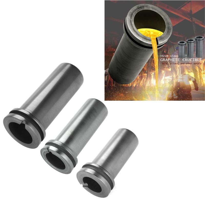 Chảy Nồi Nấu Tan Chảy Graphite Bằng Kim Loại Chịu Nhiệt Độ Cao Chống Oxy Hóa