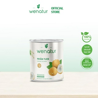 Trái Nhãn Tươi Ngâm Siro Đóng Lon we'natur 565g
