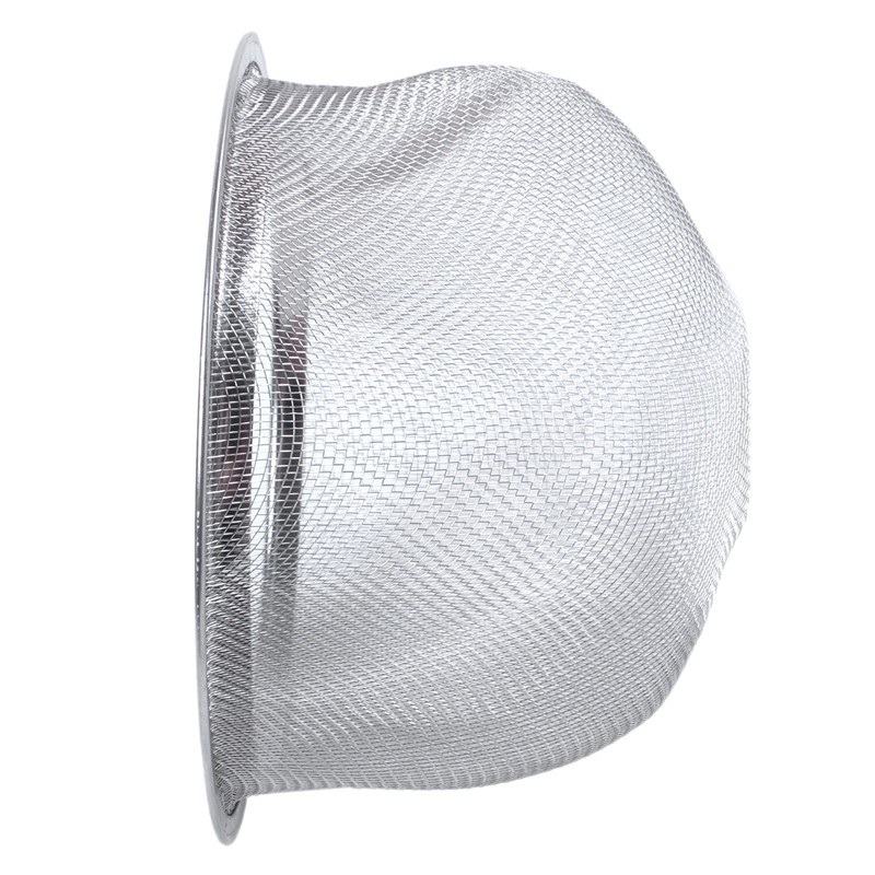 Teapot Diameter 80Mm Metal Mesh Tea Leaf Spices Strainer Basket